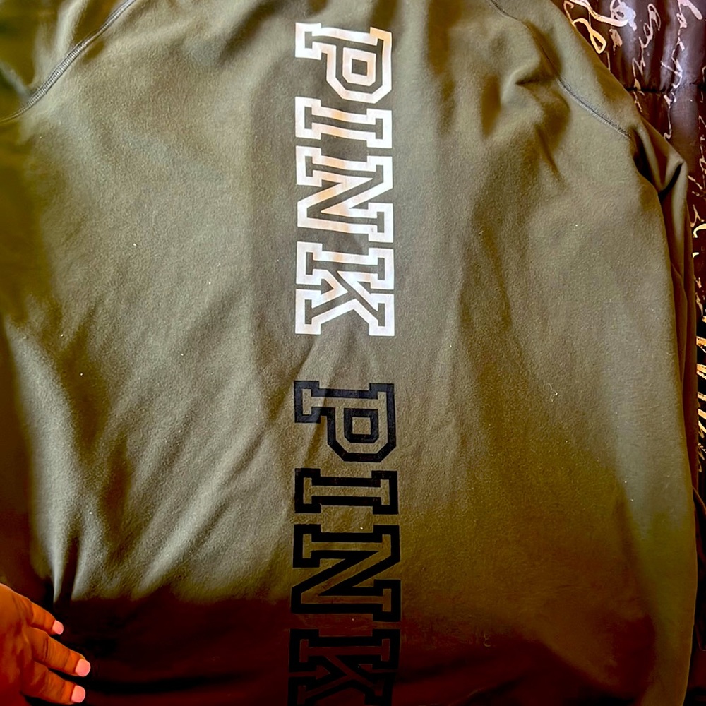 PINK army green